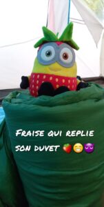 Les aventures de Fraise en voyage !